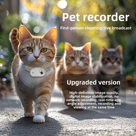 Pet View Camera with Night Vision and APP Control