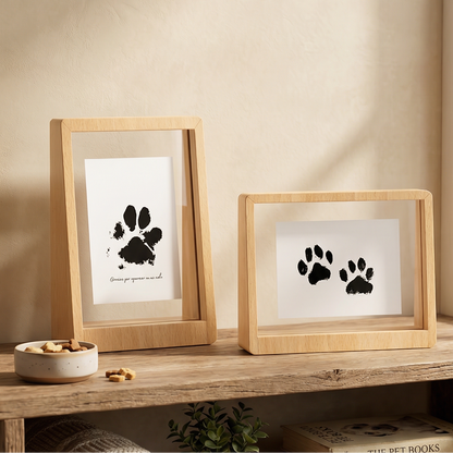 Pet Paw Print Ink Frame